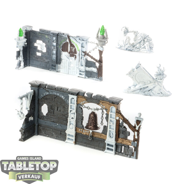 Gelände - Age of Sigmar: Skaventide Terrain - teilweise bemalt