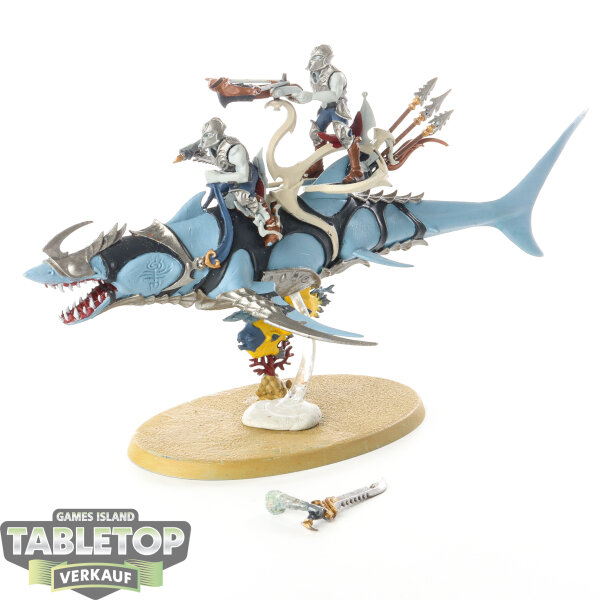 Idoneth Deepkin - Akhelian Allopex - teilweise bemalt
