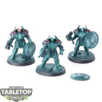Stormcast Eternals - 3x Annihilators - teilweise bemalt