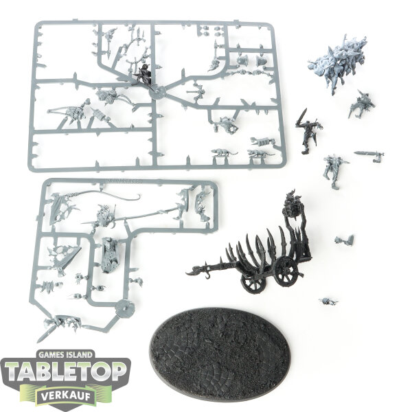 Soulblight Gravelords - Corpse Cart - teilweise gebaut