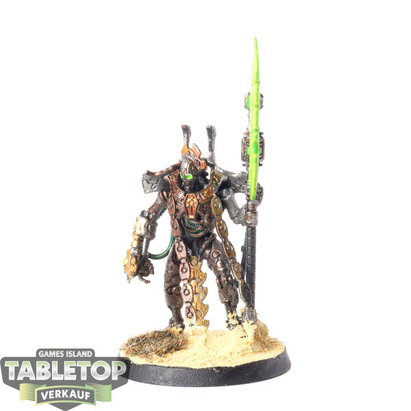 Necrons - Overlord with Tachyon Arrow - bemalt