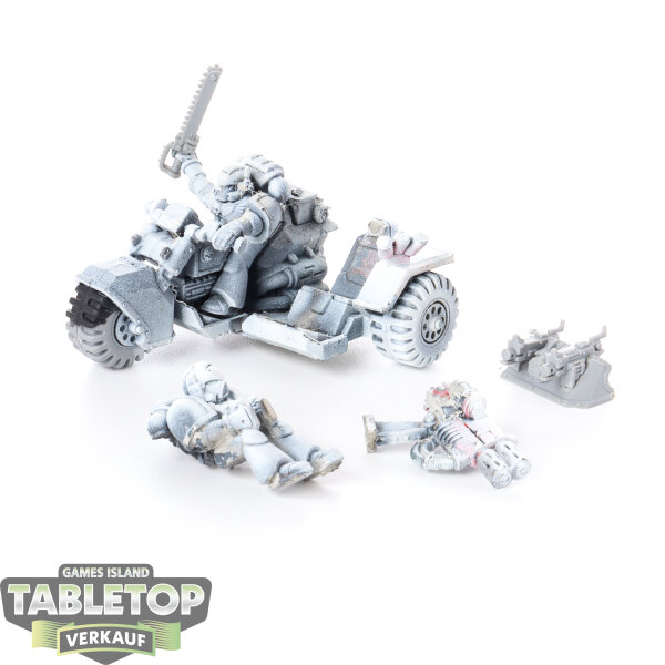 Space Marines - Attack Bike - klassisch - grundiert