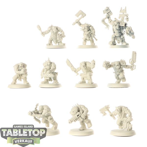 Orks - 10x Boyz - grundiert