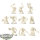 Orks - 10x Ork Beast Snagga Boyz - grundiert