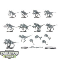 Tyraniden - 10 x Termagants - teilweise gebaut