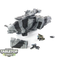 Tau Empire - Hammerhead Gunship - teilweise bemalt