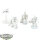 Tau Empire - 3 x Stealth Battlesuits - teilweise bemalt