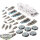 Dystopian Wars - 19x Ice Maiden Battlefleet Set - teilweise bemalt