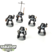 Black Templars - 5 x Terminator Squad klassisch - bemalt