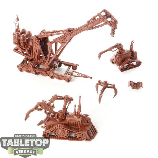 Gelände - Sector Mechanicus: Galvanic Servohaulers - unbemalt