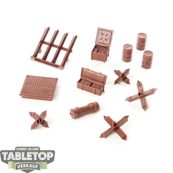 Gelände - Battlefield Accessories Set - unbemalt