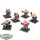 Ogre Kingdoms - 6 x Ogor Gluttons - teilweise bemalt