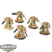 Leagues of Votann - 5 x Einhyr Hearthguard - teilweise...