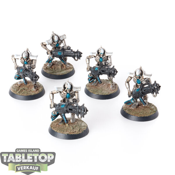 Necrons - 5x Immortals - bemalt