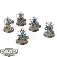 Necrons - 5x Immortals - teilweise bemalt