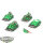 Legion Imperiales - 4 Kratos Heavy Tanks - teilweise bemalt