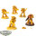 Imperial Fists - 5 x Heavy Intercessors - teilweise bemalt