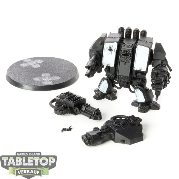 Black Templars - Venerable Dreadnought - teilweise bemalt