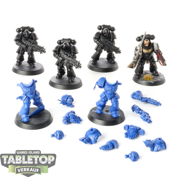 Black Templars - 6x Intercessors - teilweise gebaut