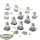 Necrons - 12x Necron Warriors klassisch - bemalt
