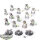 Necrons - 12x Necron Warriors klassisch - teilweise bemalt