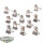 Necrons - 12x Necron Warriors klassisch - teilweise bemalt