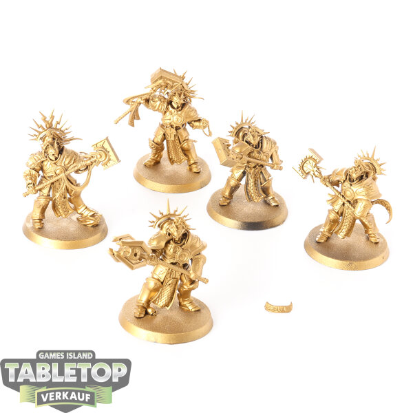 Stormcast Eternals - 5x Retributors - grundiert