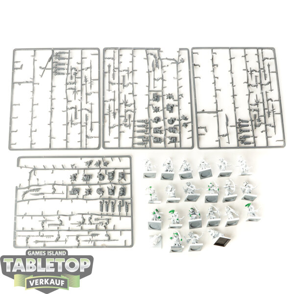 Kings of War - 22x Goblin Regiment - teilweise bemalt