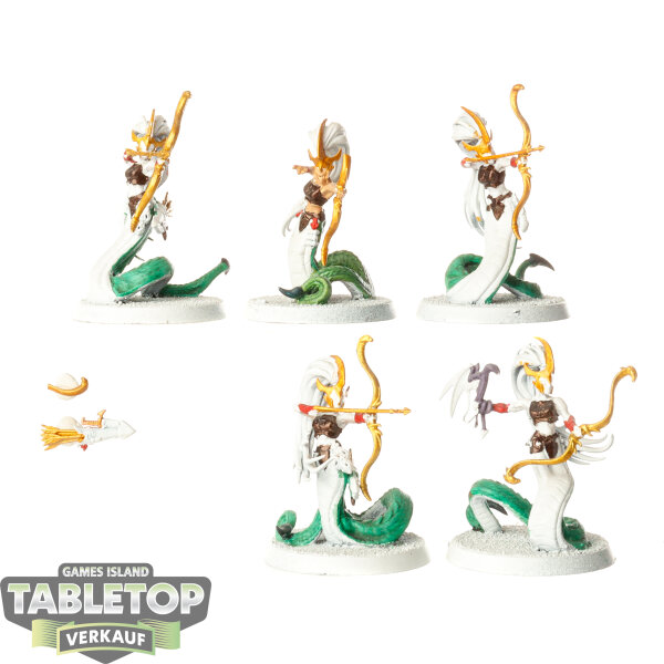 Daughters of Khaine - 5x Blood Stalkers - teilweise bemalt
