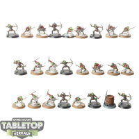 HdR Figuren - Böse - 24 x Moria Goblins - bemalt
