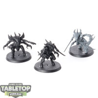 Tyraniden - 3 Tyranid Warriors - bemalt
