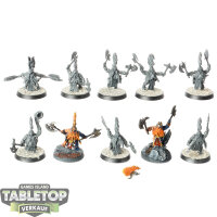 Fyreslayers - 10x Vulkite Berzerkers - teilweise bemalt
