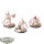 Flesh-eater Courts - 3x Crypt Haunter Courtier - bemalt
