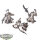 Adeptus Custodes - 3x Allarus Custodians - teilweise bemalt