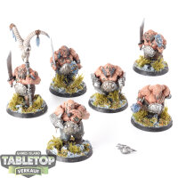Ogor Mawtribes - 6x Ogor Gluttons - bemalt