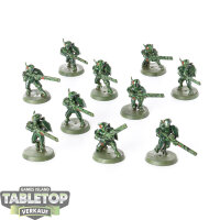 Tau Empire - 10 Fire Warriors Strike Team - teilweise bemalt