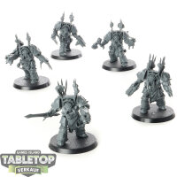 Chaos Space Marines - 5x Chaos Terminator Squad - unbemalt