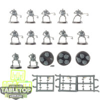 Necrons - 12 x Necron Warriors klassisch - unbemalt
