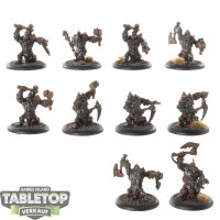 Cryx - 10 x Bloodgorgers - bemalt