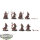 Skorne - 8 x Paingiver Beast Handlers - bemalt