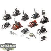 Gloomspite Gitz - 10 Spider Riders - teilweise bemalt