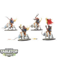 Ogor Mawtribes - 4x Mournfang Pack - bemalt