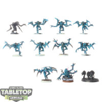 Tyraniden - 10x Genestealers - klassisch - teilweise bemalt