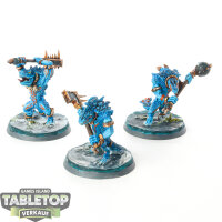 Seraphon - 3x Kroxigor - bemalt