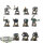 Orks - 11x Ork Boyz - teilweise bemalt