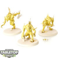 Flesh-eater Courts - 3x Crypt Horrors - teilweise bemalt