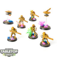 Tau Empire - 5 Fire Warriors Strike Team - bemalt
