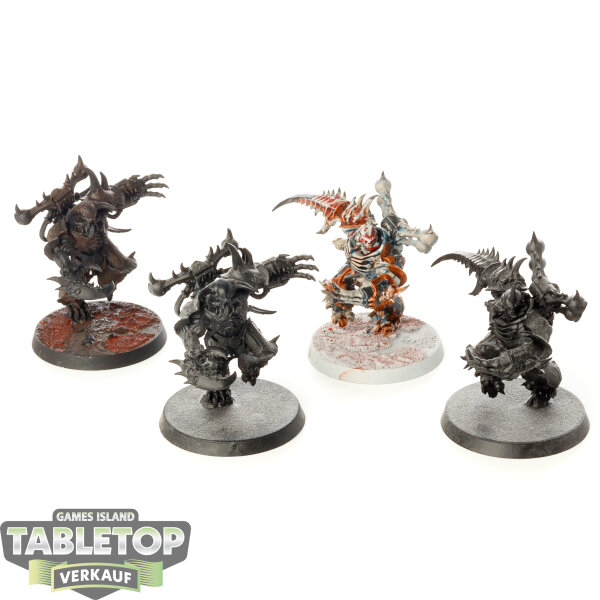 Chaos Space Marines - 4x Possessed - teilweise bemalt