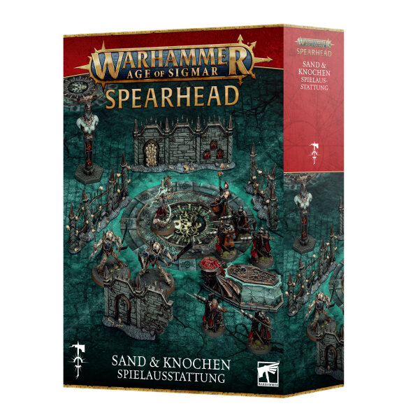 Age of Sigmar - Speerspitze: Spielausstattung Sand und Knochen (Deutsch)