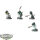 Nighthaunt - 4x Glaivewraith Stalkers - bemalt